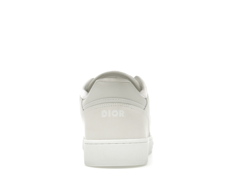 Dior B27 Low-Top White Calfskin 