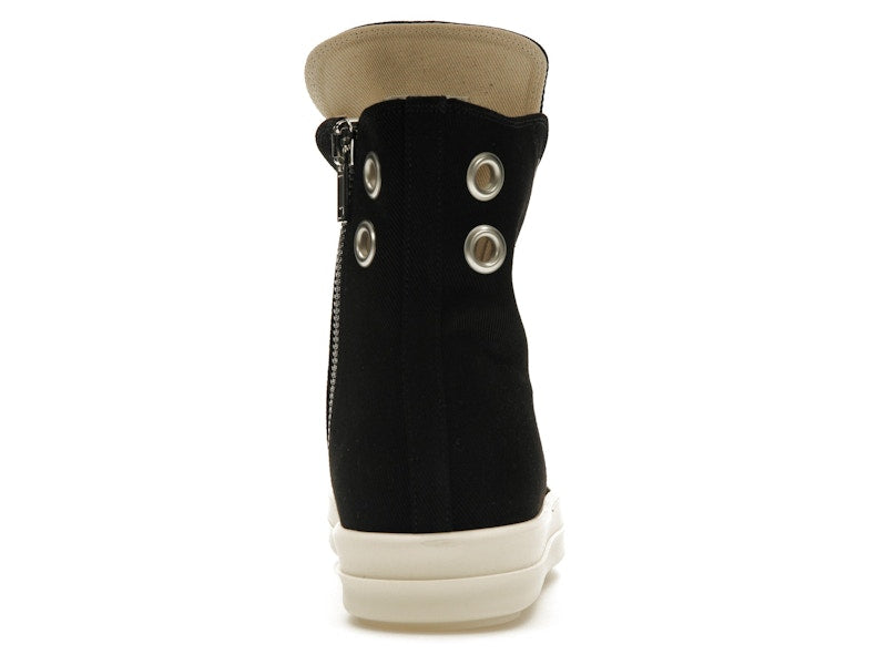 Rick Owens DRKSHDW High Top Black Milk