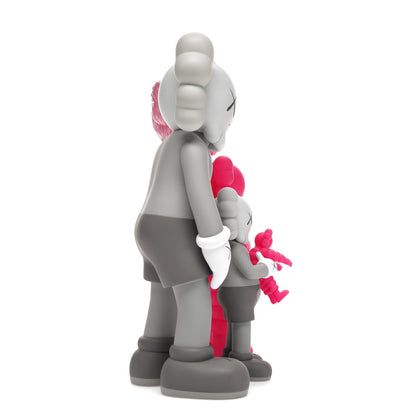 KAWS Family Vinyl Figures Grey/Pink