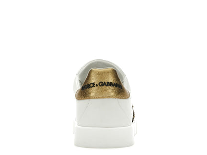 Dolce & Gabbana Portofino Crown Patch White Gold