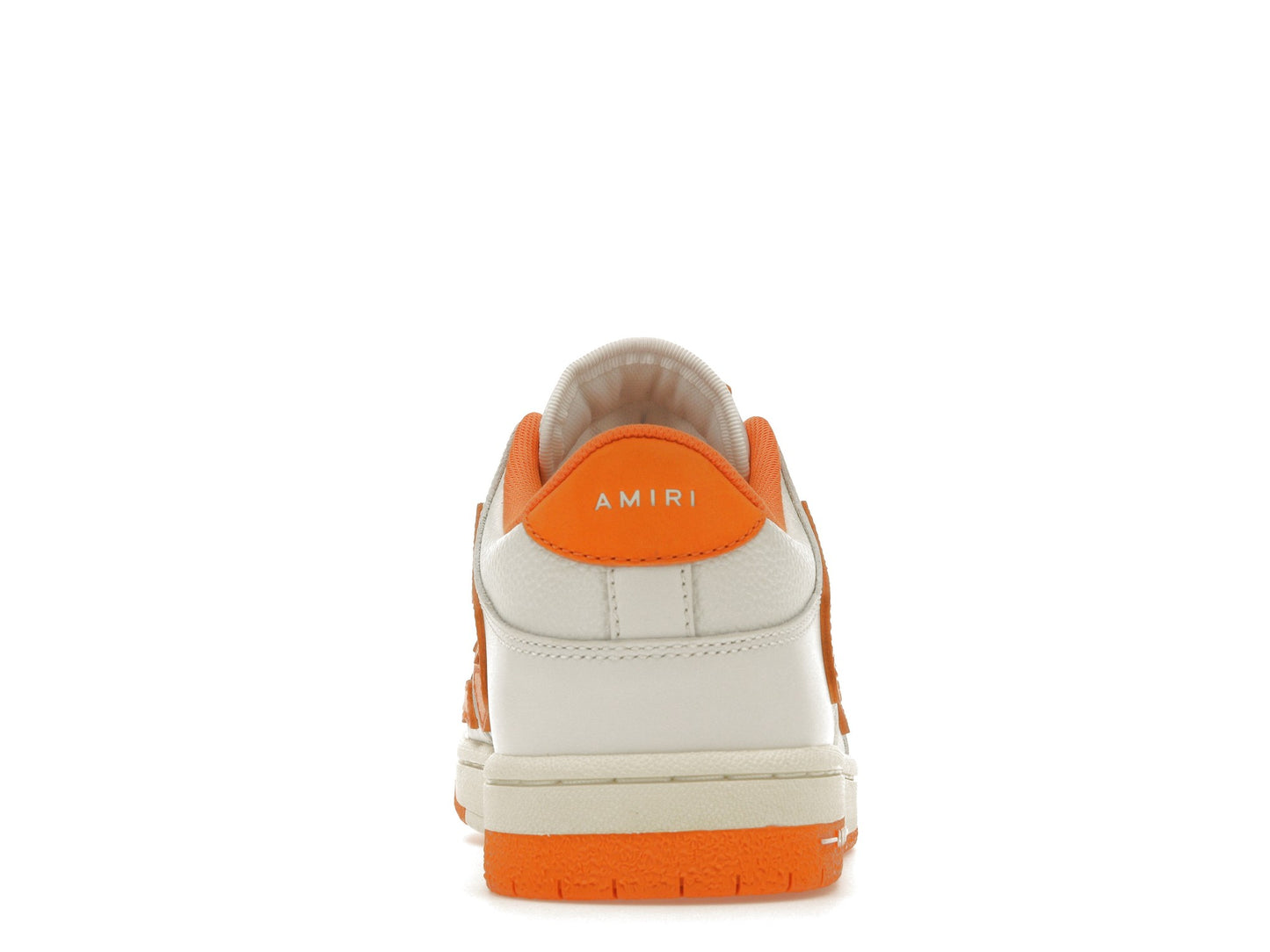 AMIRI Skel Top Low Blanc Orange 