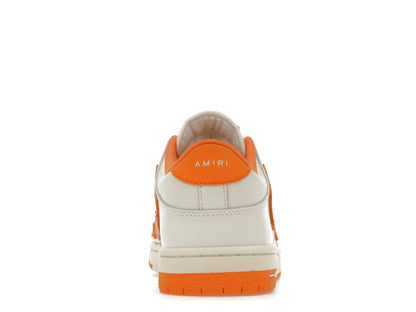 AMIRI Skel Top Low Blanc Orange 