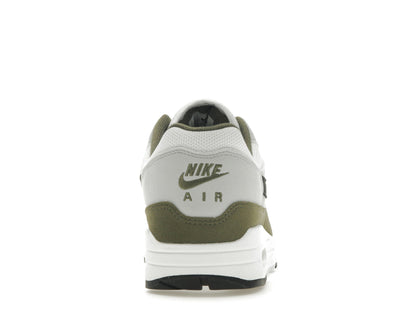 Nike Air Max 1 White Black Medium Olive