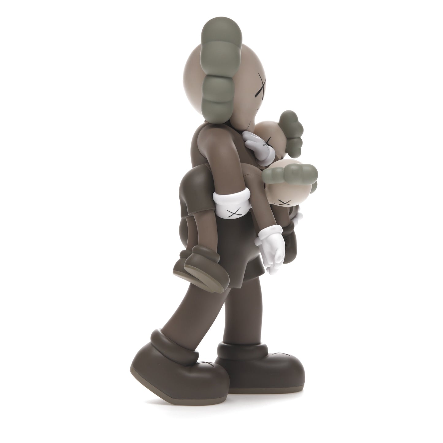 KAWS Clean Slate Vinyl Figure Brown