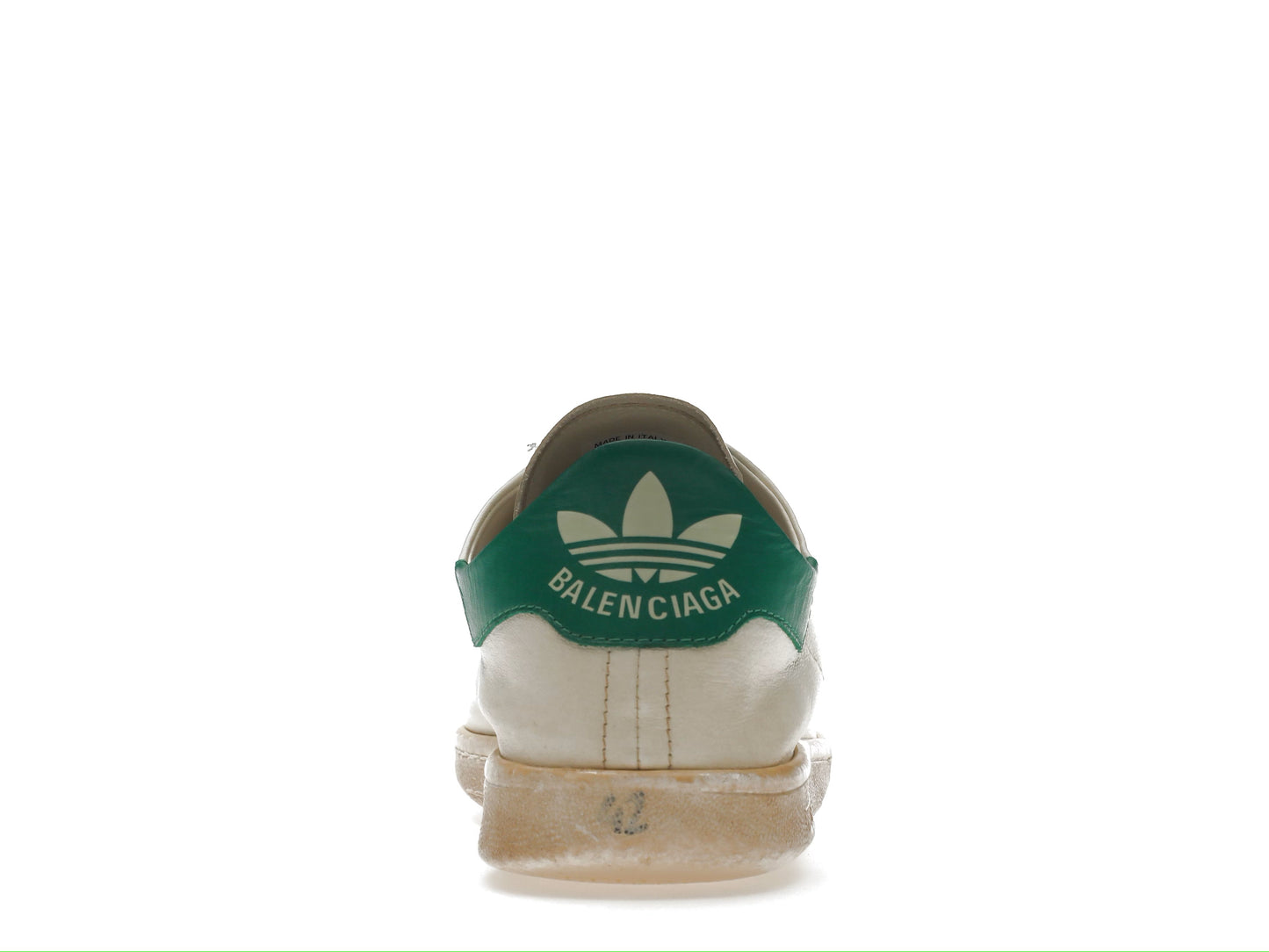 Balenciaga x adidas Stan Smith Worn-Out White Green