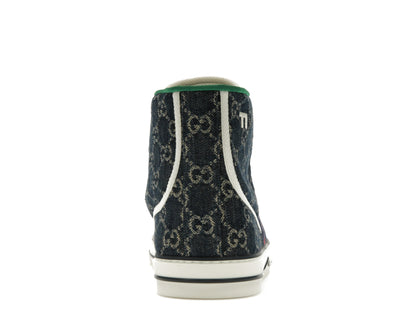 Gucci Tennis 1977 High Top Sneaker Blue 