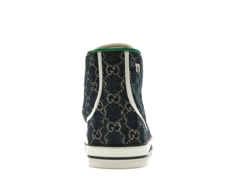 Gucci Tennis 1977 High Top Sneaker Blue