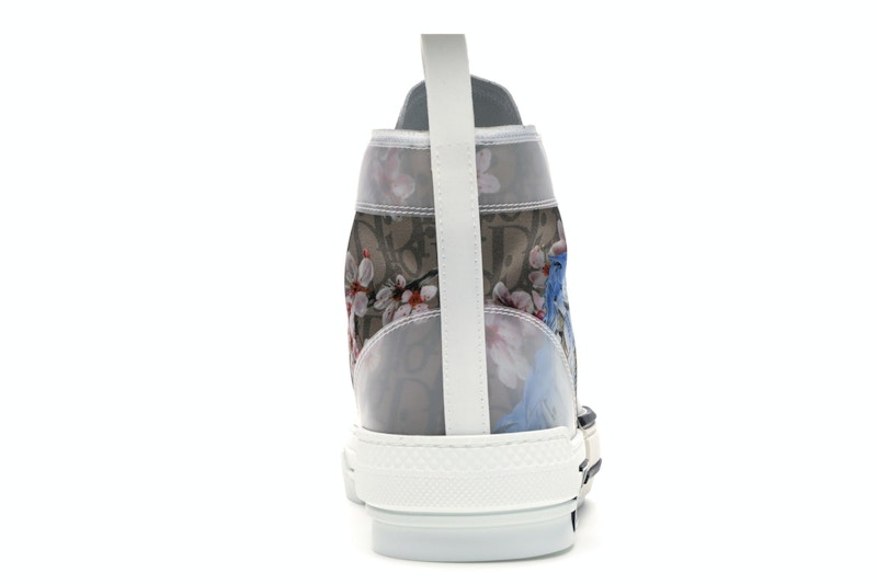 Dior B23 High Canvas Sorayama Dinosaur Brown