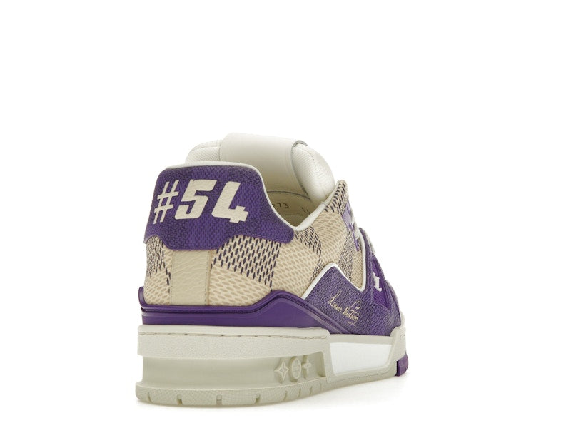Louis Vuitton Damier LV Trainer Purple