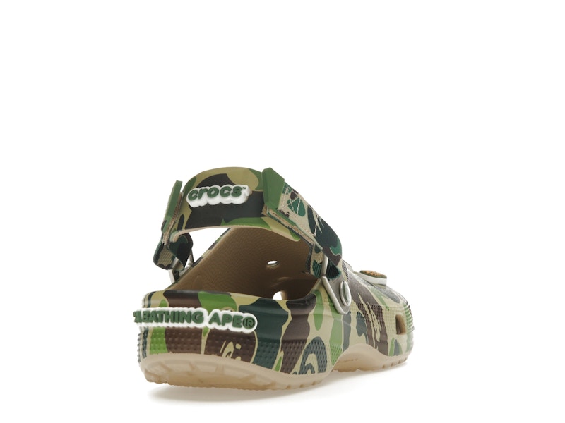 Crocs Classic Clog A Bathing Ape ABC Camo Green