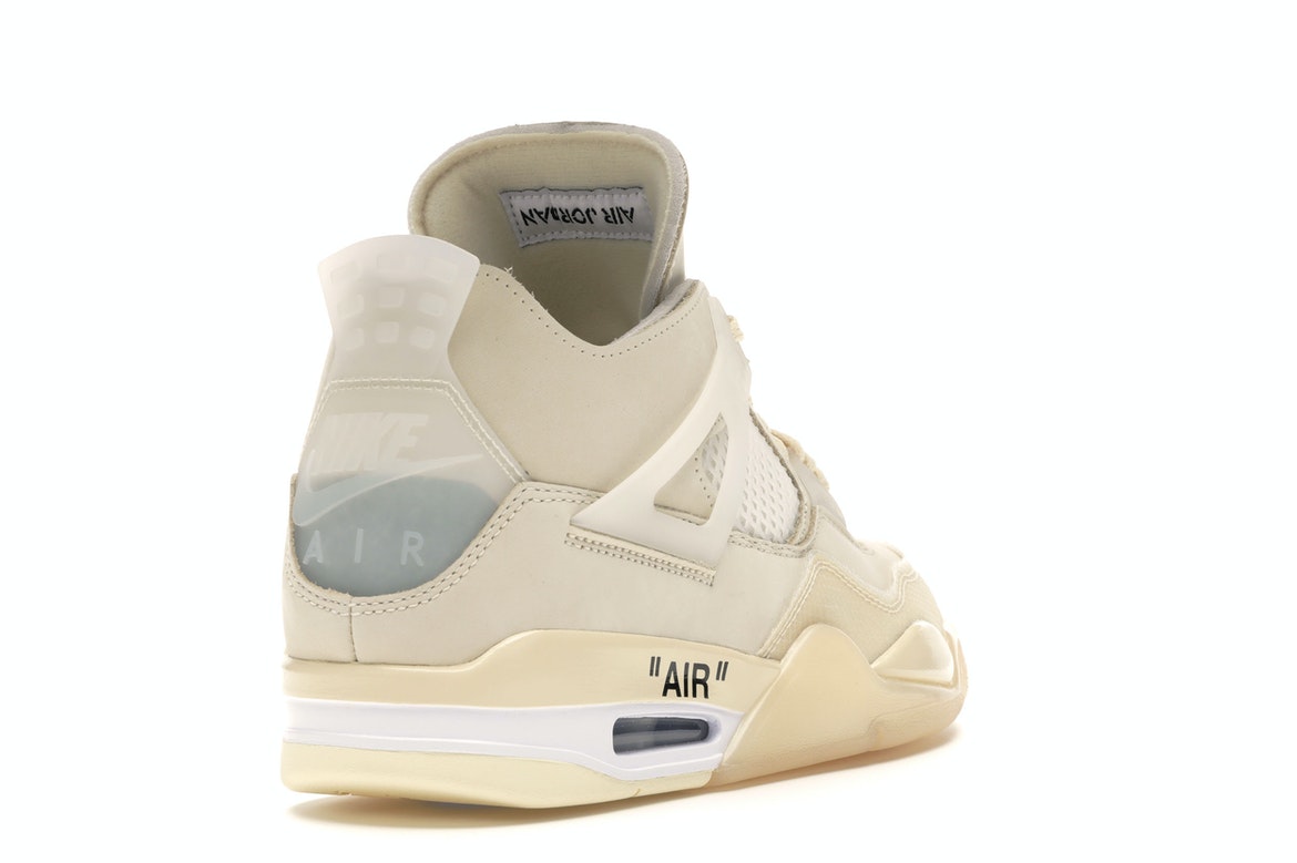 Jordan 4 Retro Off-White Sail (Women's)