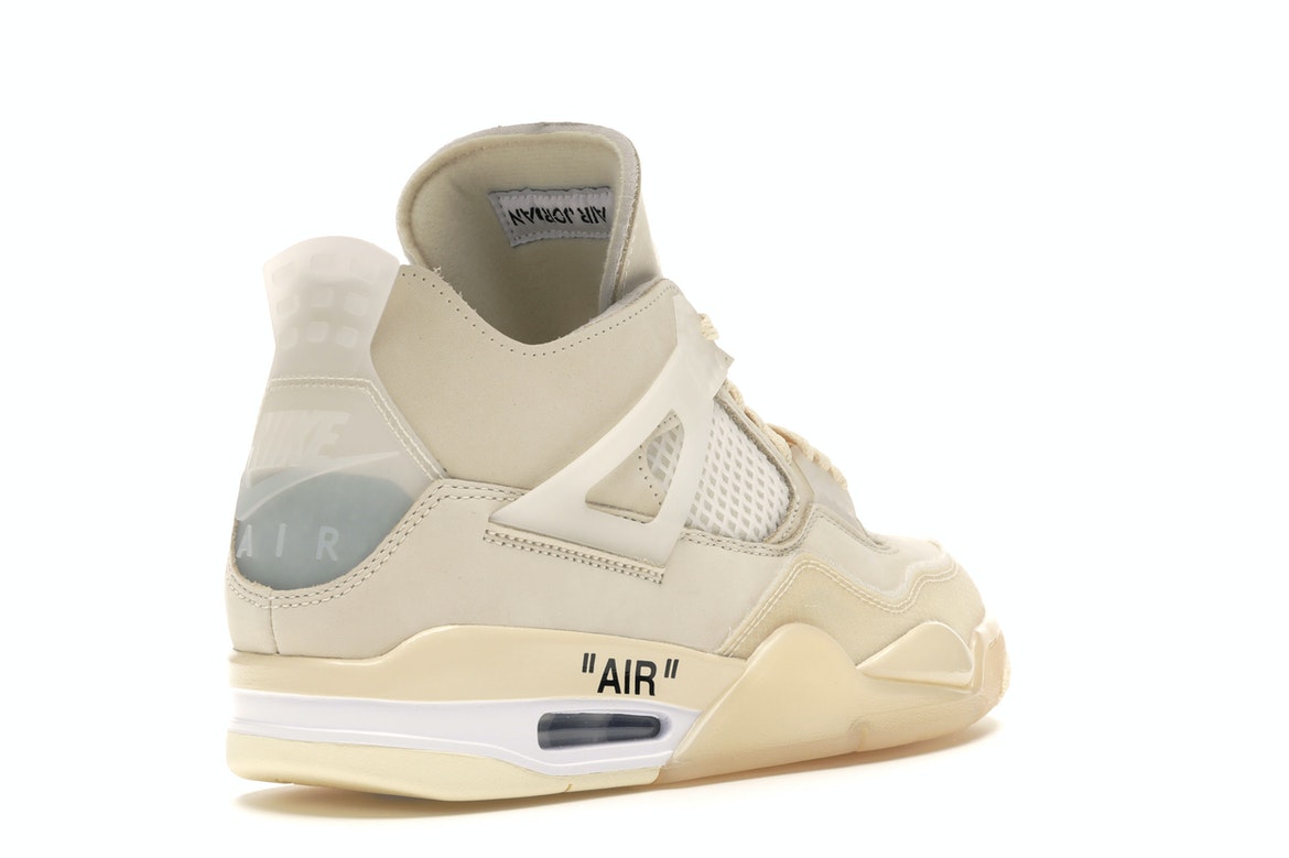 Jordan 4 Retro Off-White Sail (Women's)