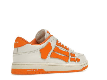 AMIRI Skel Top Low Blanc Orange 