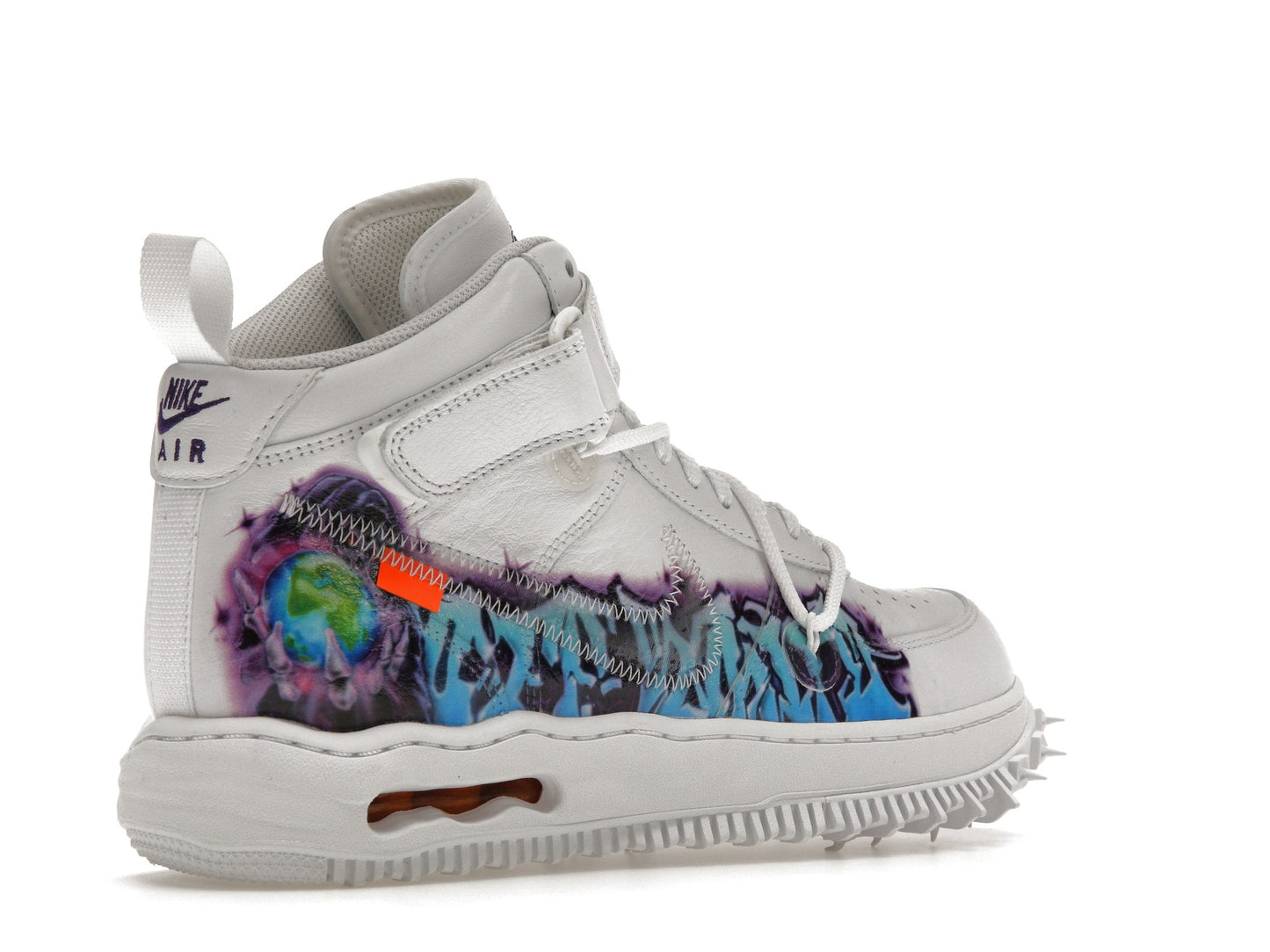 Nike Air Force 1 Mid Off-White Graffiti White