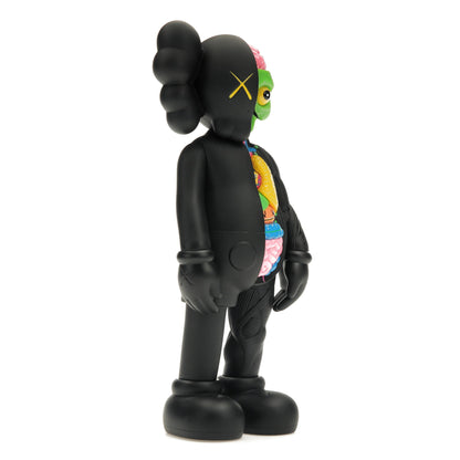 Figurine en vinyle KAWS Companion Flayed Open Edition, noire