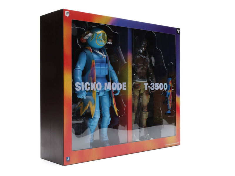 Travis Scott Cactus Jack Fortnite 12" Action Figure Duo Set