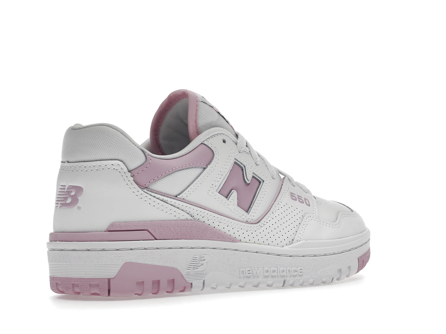 New Balance 550 White Bubblegum Pink