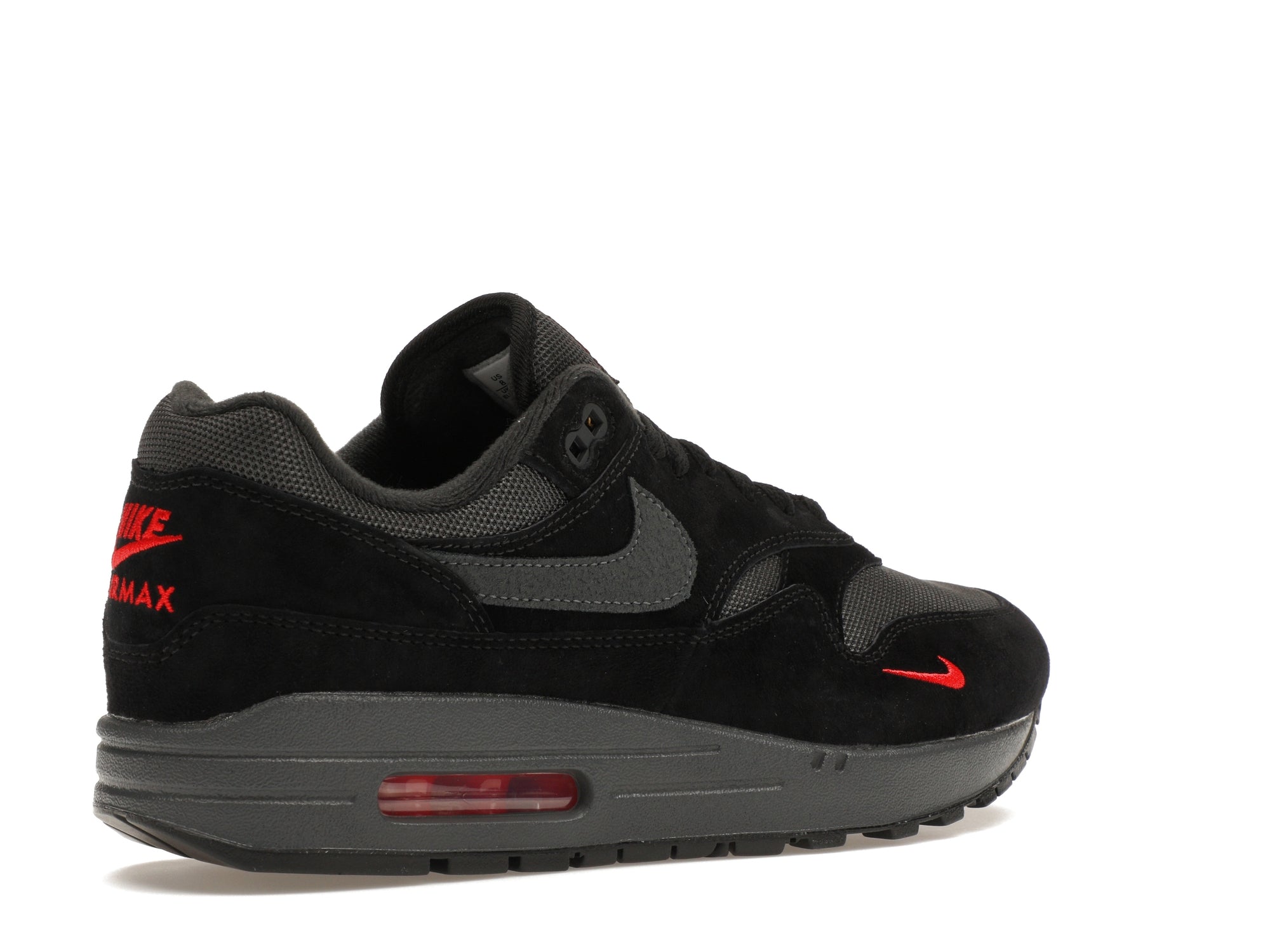 Nike air max 1 bred mini swoosh best sale