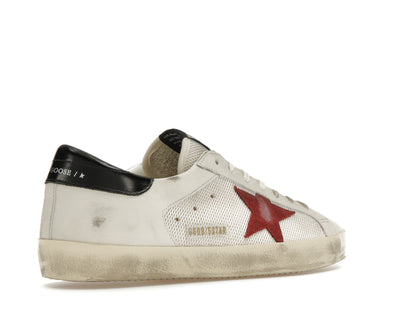 Golden Goose Super-Star White Red Black