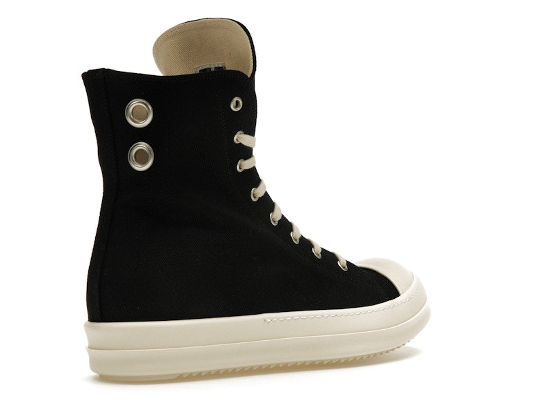 Rick Owens DRKSHDW High Top Black Milk