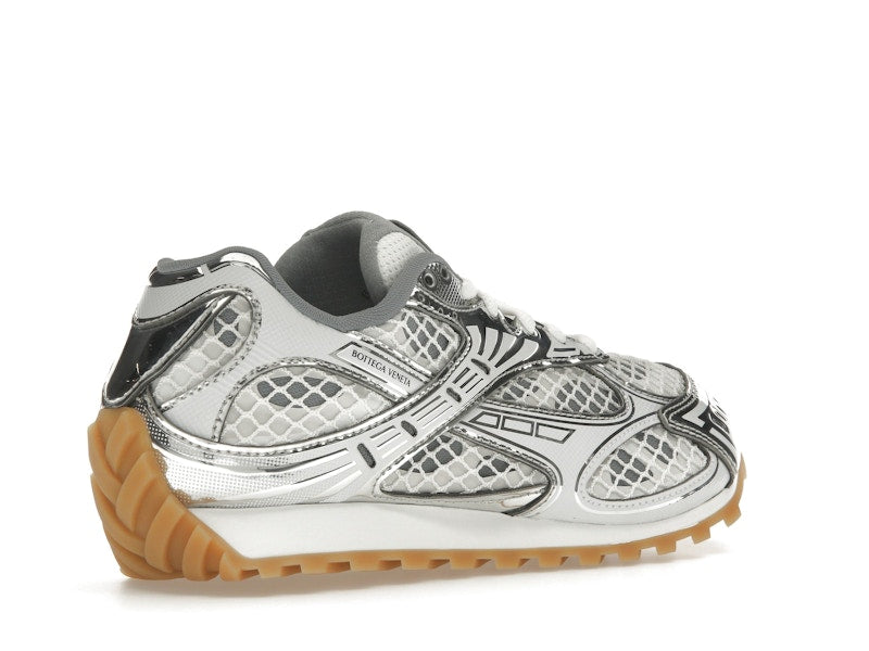 Bottega Veneta Orbit Silver White