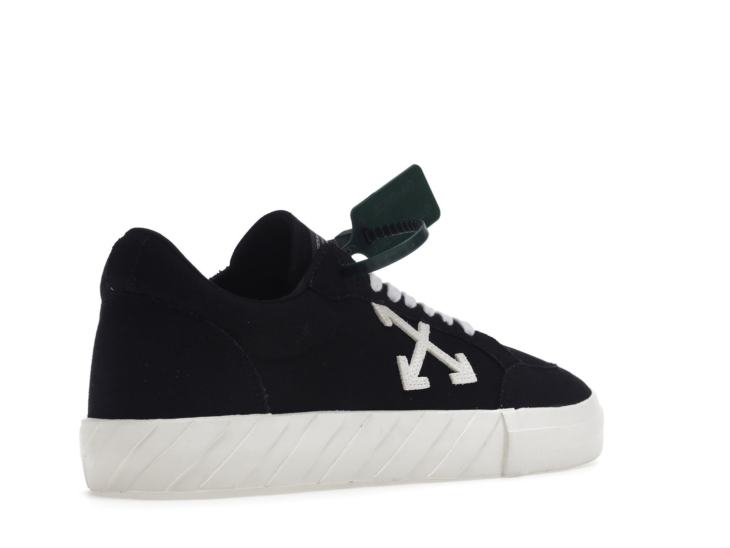 OFF-WHITE Vulc Low Noir Blanc Blanc