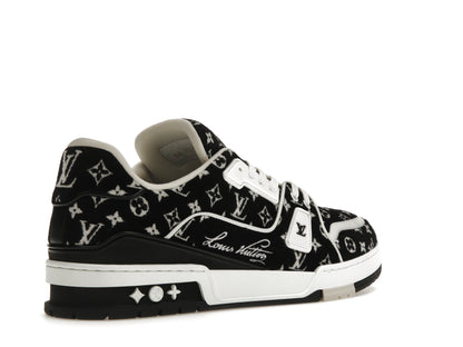 Louis Vuitton Trainer Black Monogram Textile