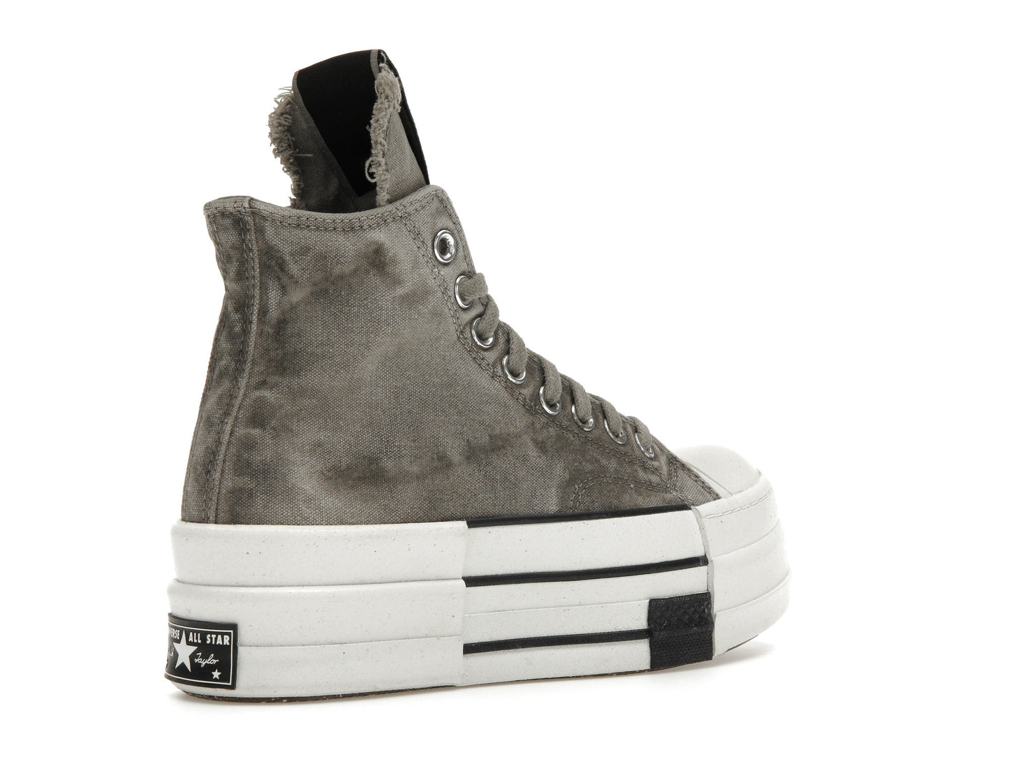 Converse DBL DRKSTAR Chuck Taylor All Star 70 Hi Rick Owens DRKSHDW Overdye Concrete