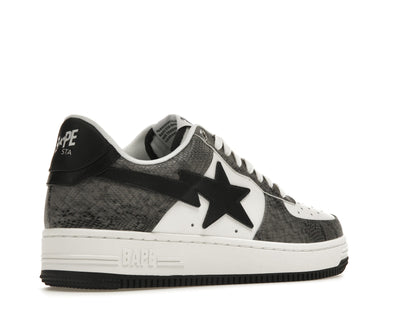 A Bathing Ape Bape Sta Snake Skin Black