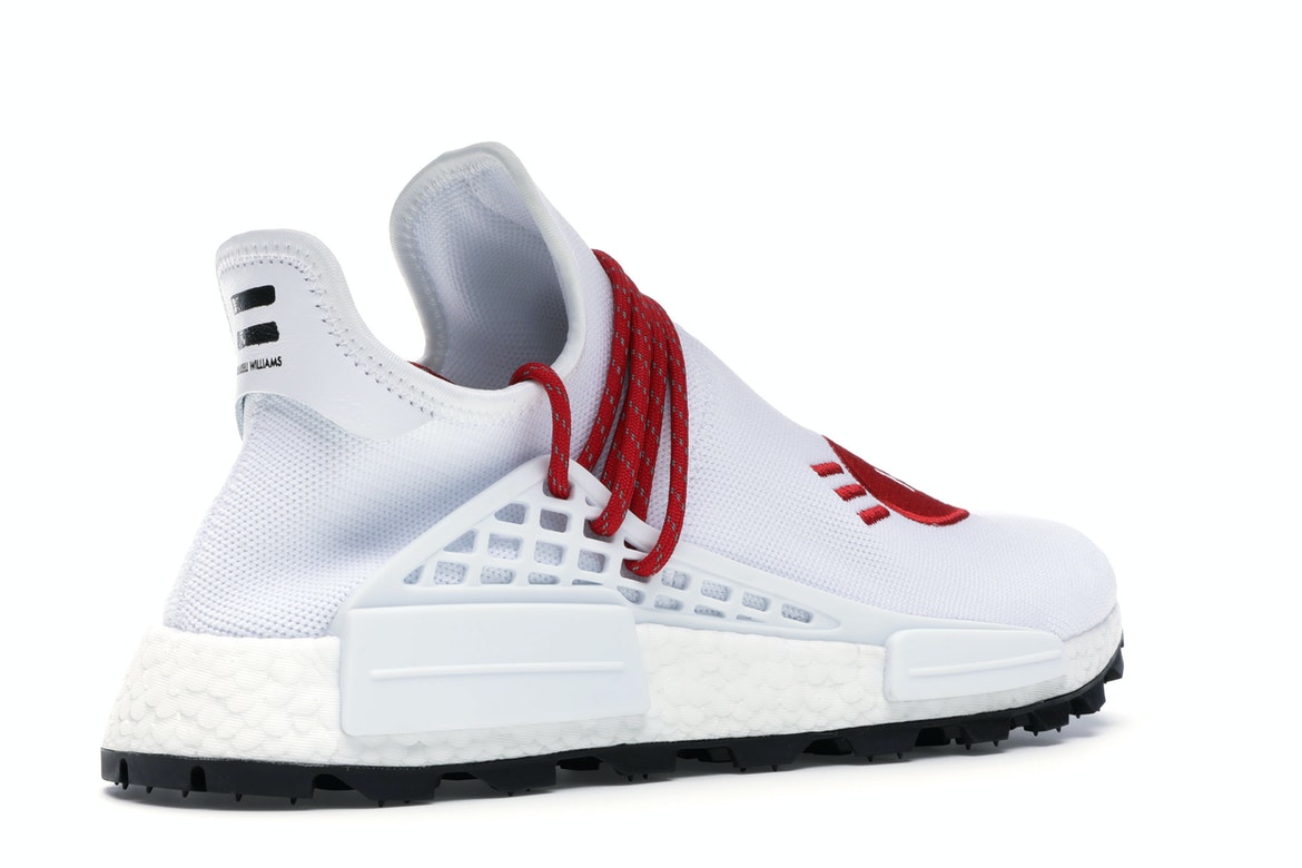 adidas NMD HU Pharrell Human Made Blanc Rouge