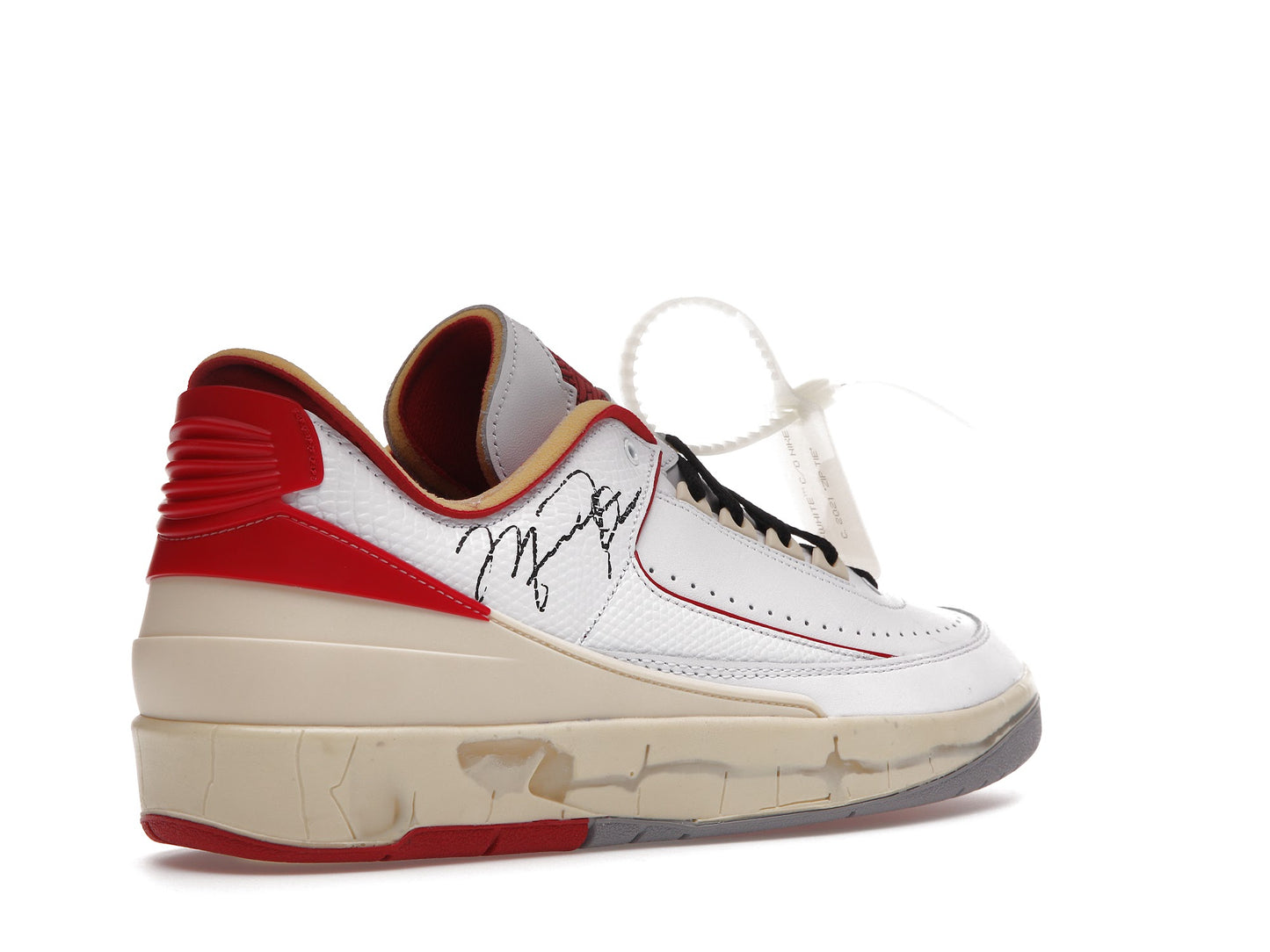 Jordan 2 Retro Low SP Off-White White Red