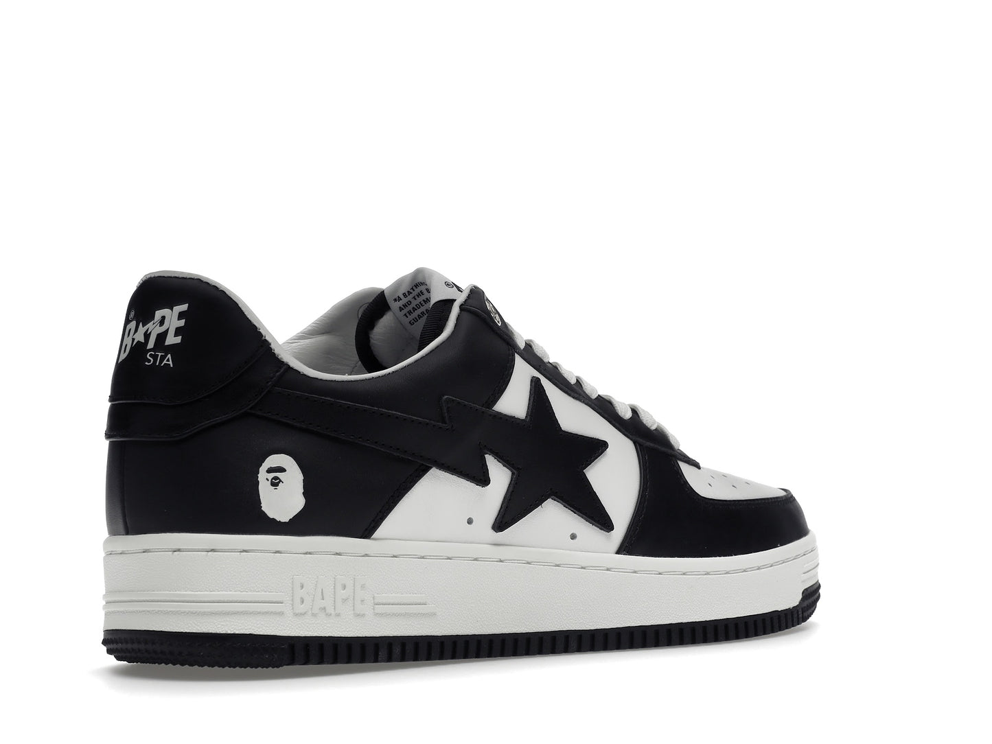 A Bathing Ape Bape Sta White Black (2022)