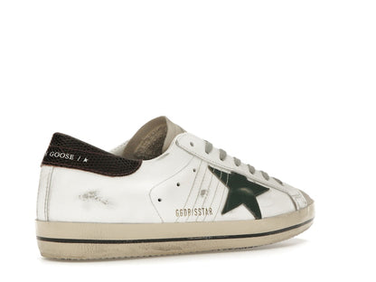 Golden Goose Super-Star White Seedpearl Green