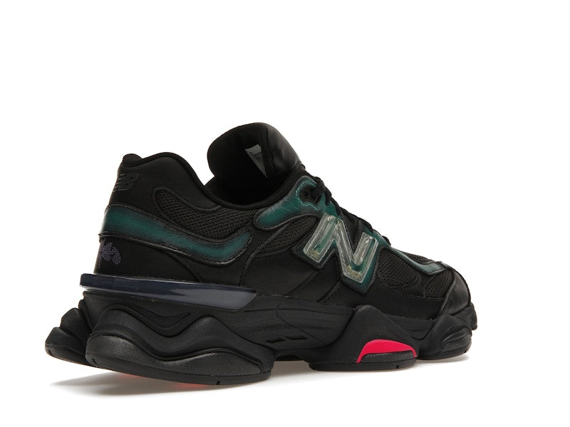 New Balance 9060 Mowalola Burglarwear Black Teal Pink