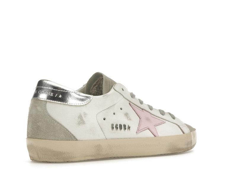 Golden Goose Super-Star Ice White Orchid Pink