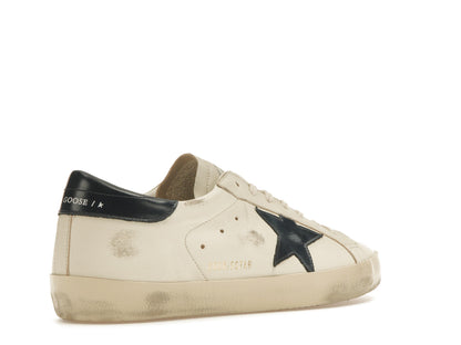 Golden Goose Super-Star Beige Bleu Nuit