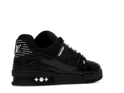 Louis Vuitton Trainer Black Embossed Monogram