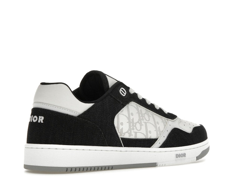 Dior B27 Low White Black Denim 