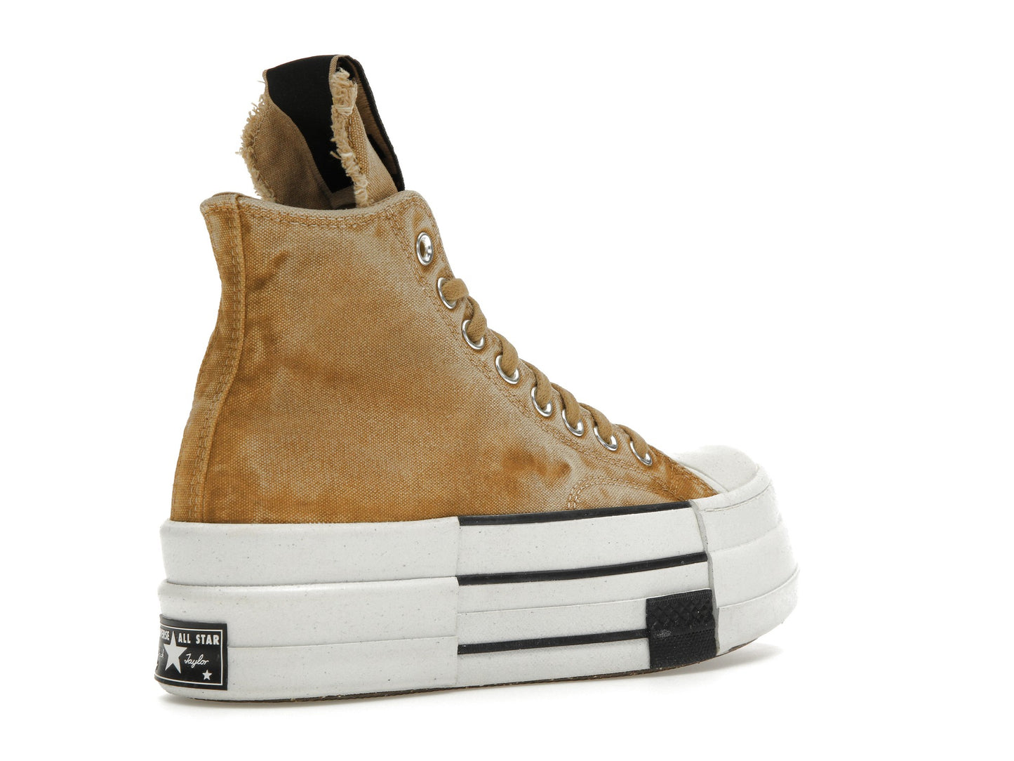 Converse DBL DRKSTAR Chuck Taylor All Star 70 Hi Rick Owens DRKSHDW Overdye Blonde 