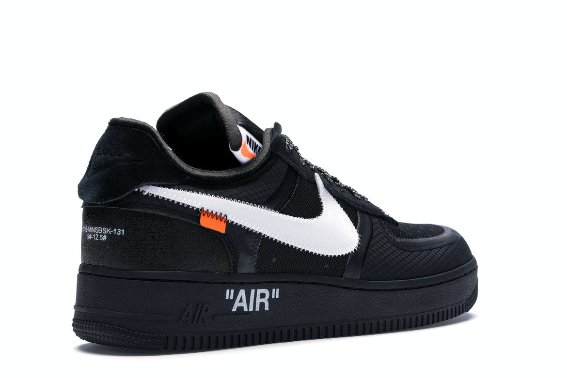 Nike Air Force 1 Low Off-White Noir Blanc