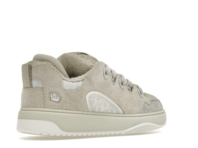 Dior B9S Skater ERL Cream Suede with White and Cream Dior Oblique Jacquard