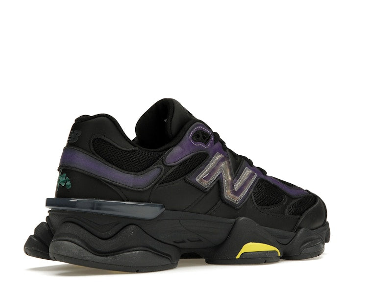 New Balance 9060 Mowalola Burglarwear Black Purple Yellow