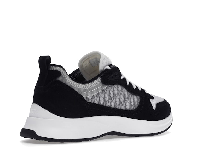 Dior B25 Oblique Runner Sneaker Black Suede 