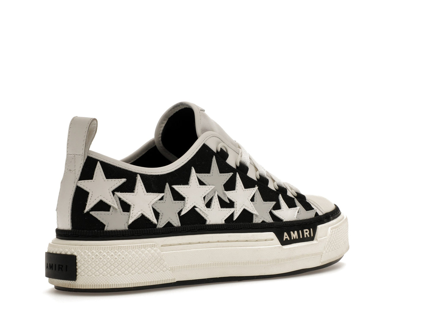 AMIRI Stars Court Low Black White