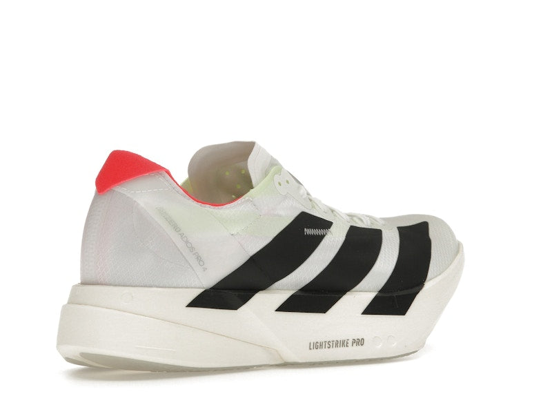adidas Adizero Adios Pro 4 White Black Red