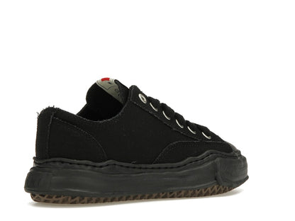 Maison Mihara Yasuhiro Peterson OG Sole Canvas Low Triple Black