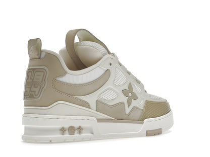 Louis Vuitton LV Skate Sneaker Beige White