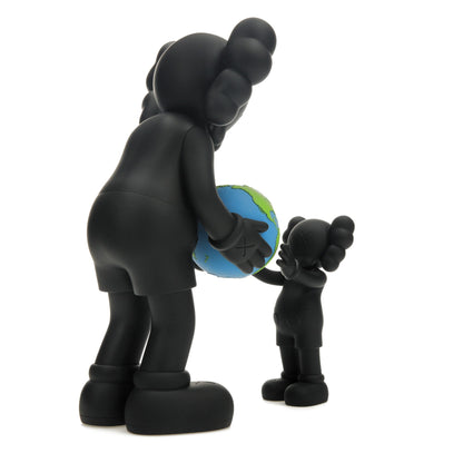 KAWS LA PROMESSE Figurine Vinyle Noir