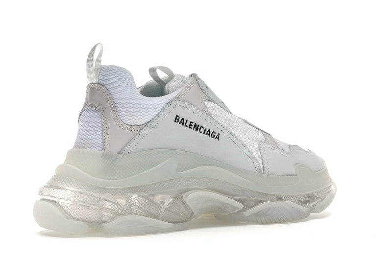 Balenciaga Triple S Clear Sole White