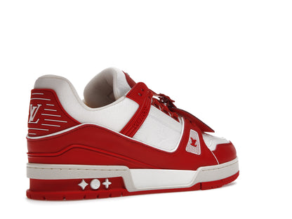 Louis Vuitton Trainer Red White